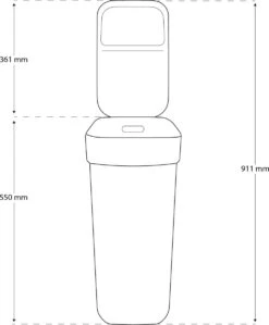 Curver Ready To Collect Prullenbak 30L - Set 2 Stuks - Blauw/Grijs -Thuis Opslag Winkel 991x1200 2