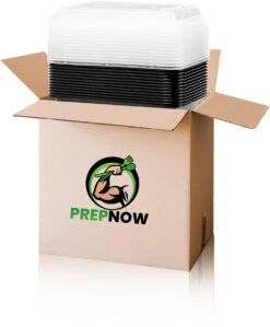 Meal Prep Bakjes - 15 Stuks - 1 Compartiment - Vershouddoos - Lunchbox - Plastic Bakjes Met Deksel - Magnetronbestendig - Vaatwasserbestendig - Vriezerbestendig -Thuis Opslag Winkel 992x1200 3