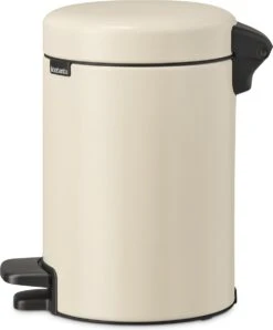Brabantia NewIcon Prullenbak - 3 L - Soft Beige -Thuis Opslag Winkel 994x1200 1