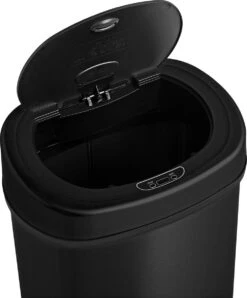 Homra FONIX Sensor Prullenbak Zwart 50 Liter - Automatische Soft Close Deksel - 50L - Zwarte Afvalemmer - Infrarood Sensor - Vuilnisbak Met Elektrische Deksel - Sensorbediening - Vingerafdrukvrij - Vuilafstotend - Zwarte Keuken En Kantoor Vuilbak -Thuis Opslag Winkel 996x1200 4